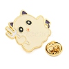 Halloween Theme Golden Alloy Brooches JEWB-Z023-01B-3