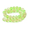 Luminous Handmade Enamel Gold Sand Glass Beads Strands LAMP-U004-08B-3
