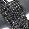 Natural Iolite Beads Strands G-K389-E01-01-2