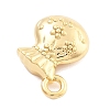 304 Stainless Steel Pendants STAS-R155-041G-2