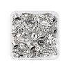 72Pcs 12 Styles Tibetan Style Alloy Pendants FIND-FP0001-24-4