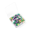 48Pcs 4 Style Resin Cabochons CRES-LS0001-08-7