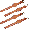 Retro Cattlehide Leather Cord Bracelets BJEW-CL0001-61-1