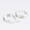 304 Stainless Steel Hoop Earrings EJEW-H327-24-2