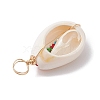 Natural Shell Pendants PALLOY-JF02693-4