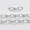 Tarnish Resistant 304 Stainless Steel Figaro Chains STAS-R100-18-1