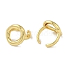 Rack Plating Brass Oval Cuff Earrings for Women EJEW-P280-05G-2