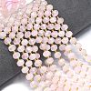 Natural Rose Quartz Beads Strands G-K389-E34-01-2