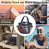 1Pc Rectangle Polyester Sandbeach Tote Bags ABAG-CN0001-15-5