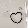 Silicone Love Heart Mobile Straps PW-WG49436-02-1
