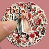 50Pcs Paper Waterproof Stickers PW-WGDA3DA-01-4