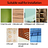 CREATCABIN Acrylic Mirror Wall Stickers Decal DIY-CN0001-13A-S-6