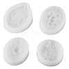 4Pcs 4 Styles Silicone Soap Molds DIY-TA0013-19-2