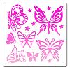 PET Plastic Drawing Painting Stencils Templates DIY-WH0285-007-1