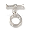 Brass Toggle Clasps KK-H480-03P-3