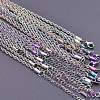 304 Stainless Steel Rope Chain Necklaces HK1037-5-1