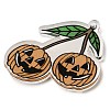 Halloween Theme Opaque Acrylic Pendants SACR-Z004-01B-2