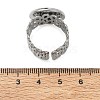 304 Stainless Steel Cuff Ring Components SA-CBA37BC-14E-P-3