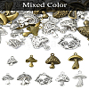 60Pcs 15 Styles Tibetan Style Alloy Pendants TIBEP-YW0001-81-1