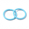 Spray Painted Iron Linking Rings IFIN-T017-03-4