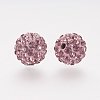 Polymer Clay Rhinestone Beads LS-RB-K050-8mm-C26-2