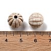 Crackle Opaque Acrylic Beads OACR-Z026-07-3