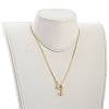 Brass Pendant Necklaces NJEW-JN03060-5