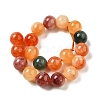 Dyed Natural Malaysia Jade Beads Strands G-G021-02C-21-2