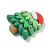 Christmas Opaque Resin Decoden Cabochons RESI-U006-03D-2