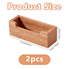 Wooden Business Card Box ODIS-WH0108-077-2