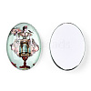 Glass Cabochons GGLA-T004-01-E-2