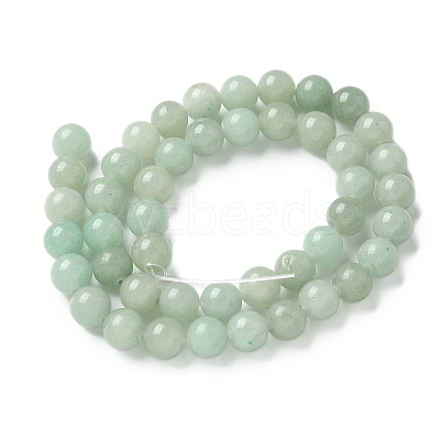 Natural Green Aventurine Beads Strands G-F591-16-1