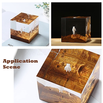 Unfinished Sandalwood Imitation Planet Surface Stuff DIY-E030-01-1