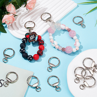 12Pcs Alloy Swivel Clasp FIND-SC0010-10P-1