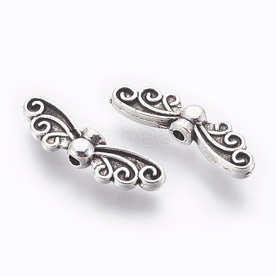 Tibetan Style Alloy Beads LS-TIBEB-1331-AS-FF-1