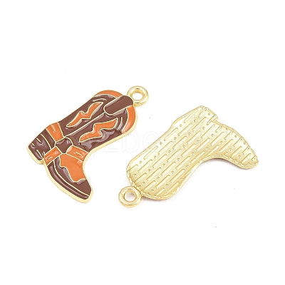 West Cowboy Theme Alloy Enamel Pendants ENAM-L056-01D-04-1