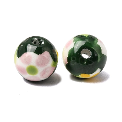 Handmade Porcelain Beads PORC-A034-03D-1