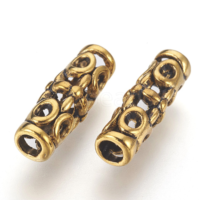 Tibetan Metal Beads GLF0258Y-1