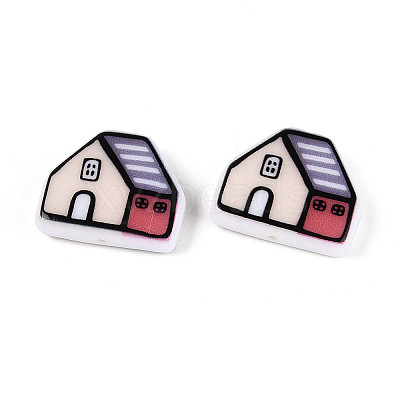 Printed Opaque Resin Beads RESI-N043-09B-03-1