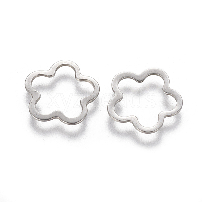 Tarnish Resistant 201 Stainless Steel Linking Rings STAS-L233-009P-1