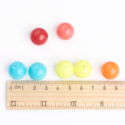 Fluorescence Acrylic Beads MACR-R517-16mm-M-1