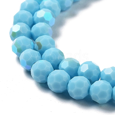 Opaque Glass Beads Strands EGLA-A035-P6mm-L08-1