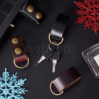 Belt Keeper with Key Holder Making Kit DIY-WR0008-13-1