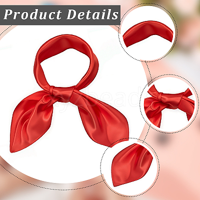 Detachable Satin Lady's Scarf AJEW-WH20072-79A-1