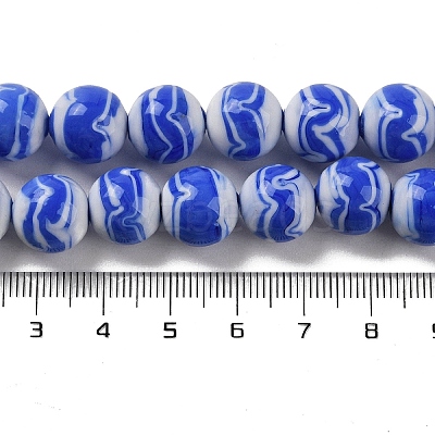 Handmade Lampwork Beads Strands LAMP-P062-02D-1