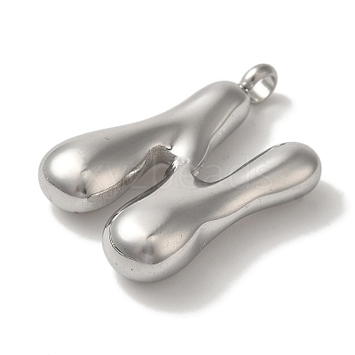 Non-Tarnish 304 Stainless Steel Pendants STAS-M017-08P-15-1