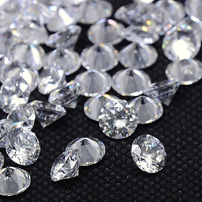 Cubic Zirconia Cabochons ZIRC-M002-1.2mm-007-1