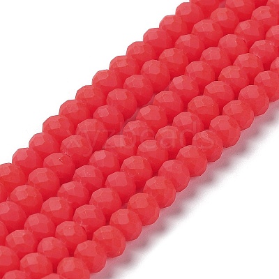 Glass Beads Strands EGLA-A034-P2mm-MD03-1