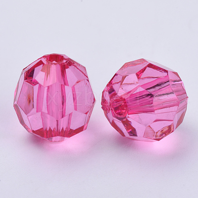 Transparent Acrylic Beads TACR-Q257-12mm-V08-1