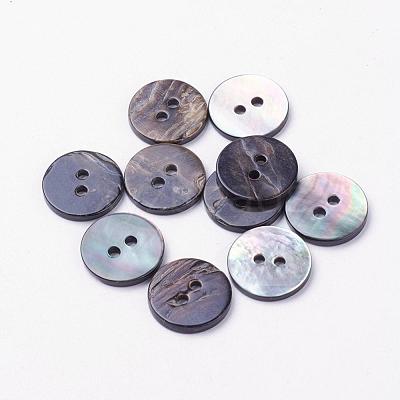 2-Hole Shell Buttons BUTT-L019-02E-1
